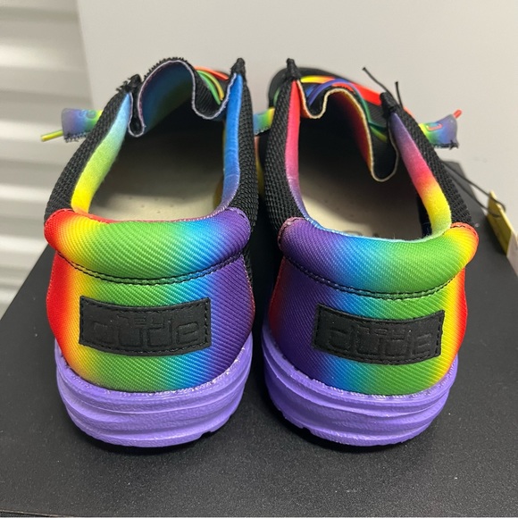 Hey Dude Shoes Hey Dude Wally Stretch Pride Shoes New Without Box